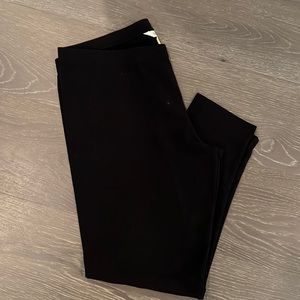 Matilda Jane Ankle/Crop Leggings Black Size L-Worn once